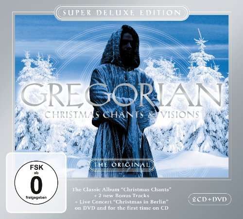 GREGORIAN CHRISTMAS CHANTS VISIONS SUPER DELUXE EDITION 2CD DVD 15 90 MICREC